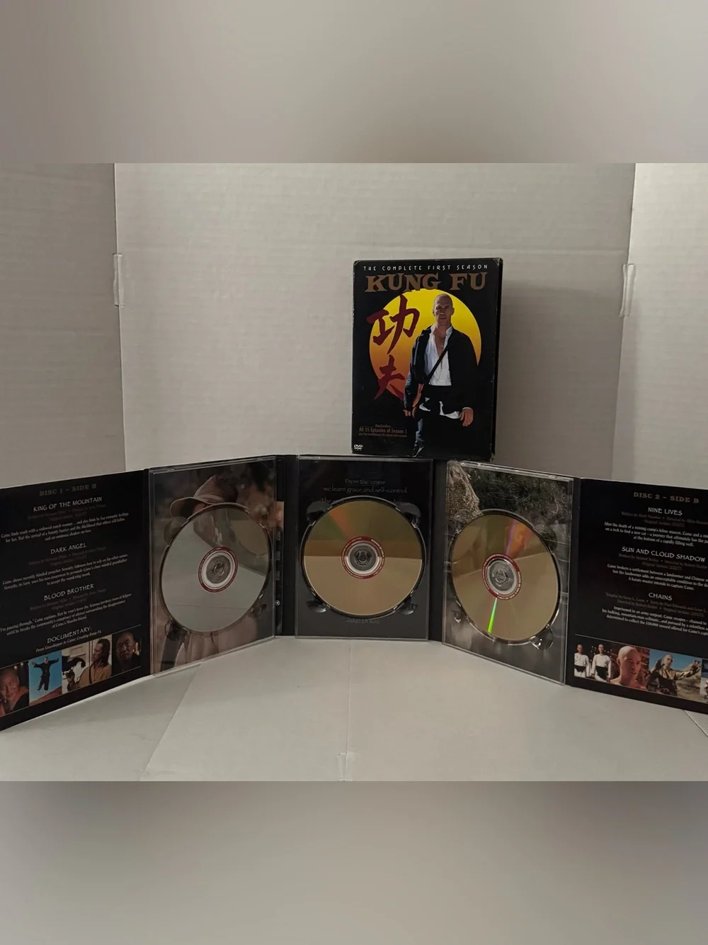 Kung Fu The Complete First Season- DVD 3 Disc Set David Carradine Keye Luke